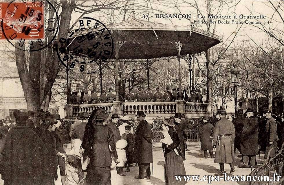 37 - BESANÇON - La Musique à Granvelle